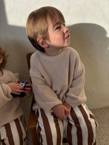 Cream Oversized Knit