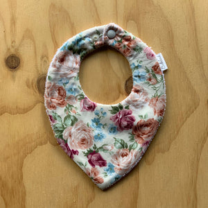 Soft Roses Dribble Bib