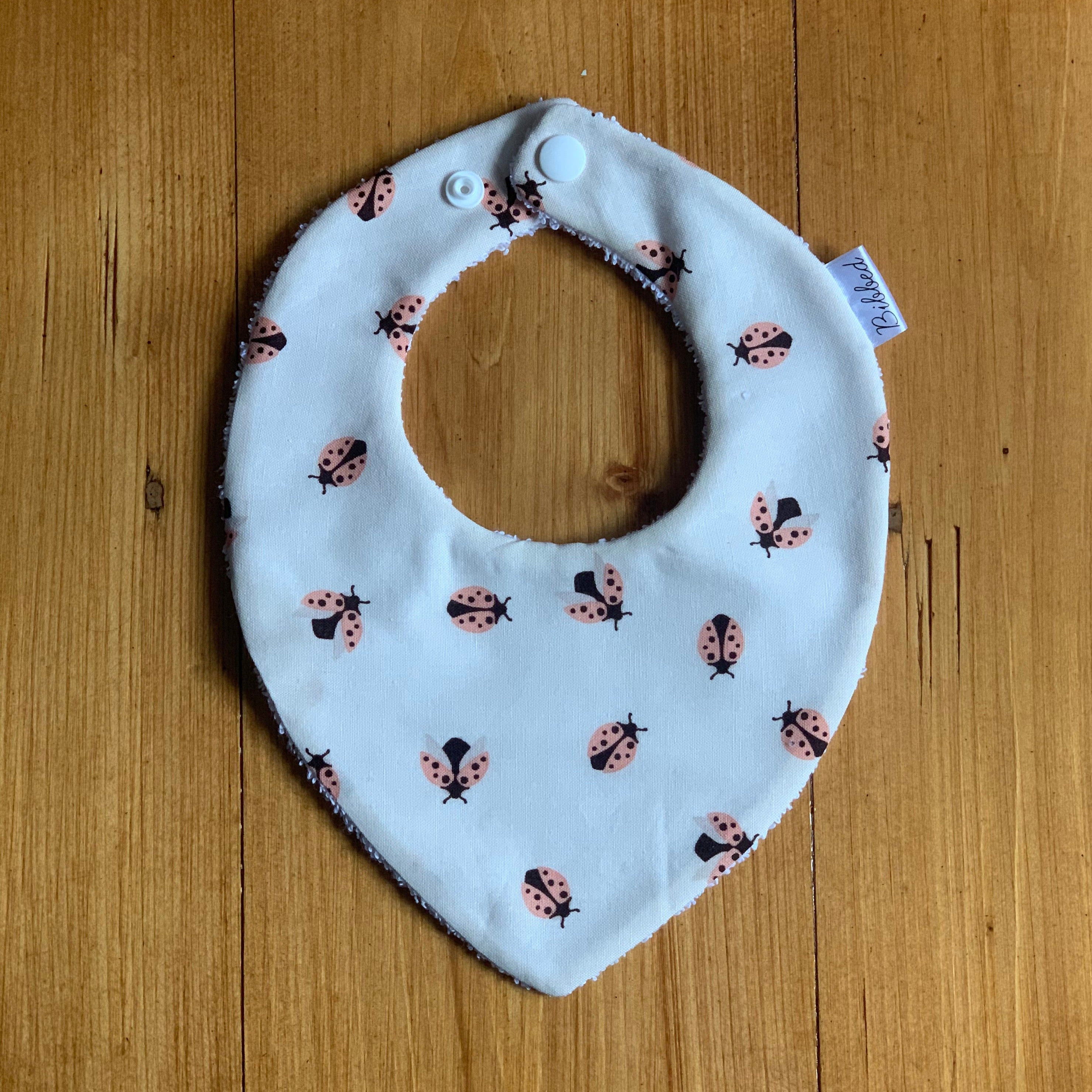 Ladybugs Dribble Bib